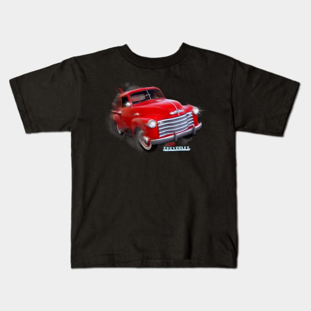 1950s chevie pickup classic Kids T-Shirt by MotorManiac